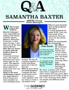 Samantha Baxter godfrey hotel tampa smerf group sales