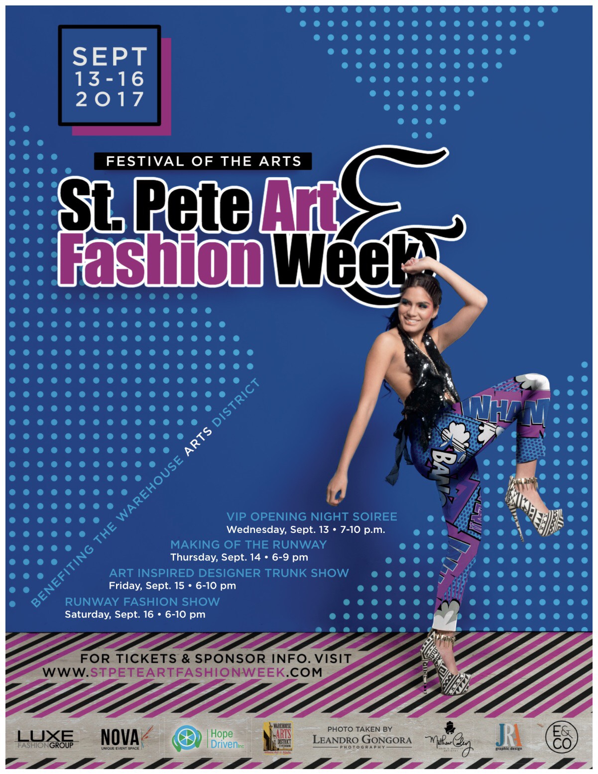 Client News: St. Pete Art & Fashion Week Celebrates 7th Year with Pop Art