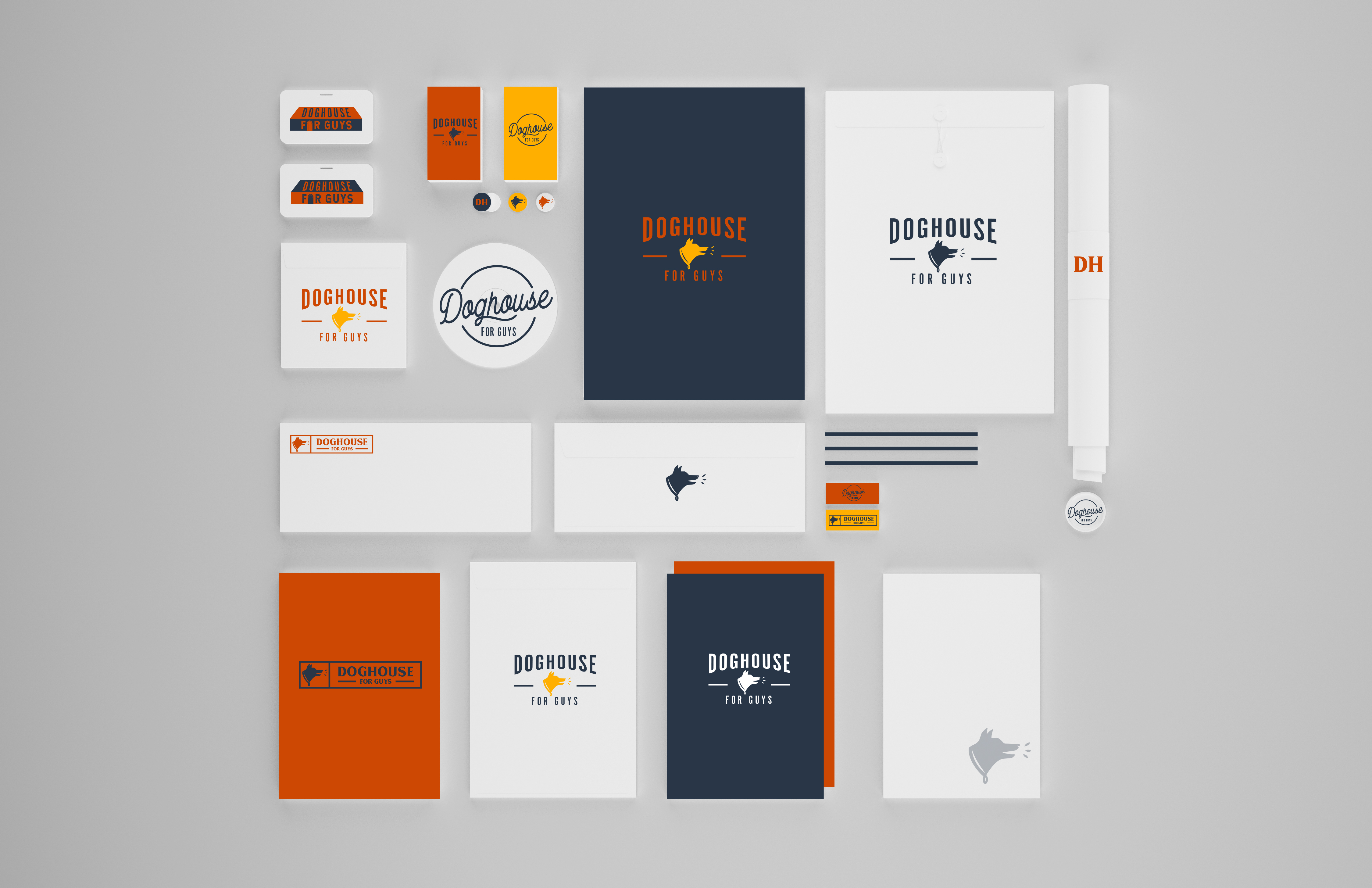 Brand Identity Reveal: Doghouse For Guys