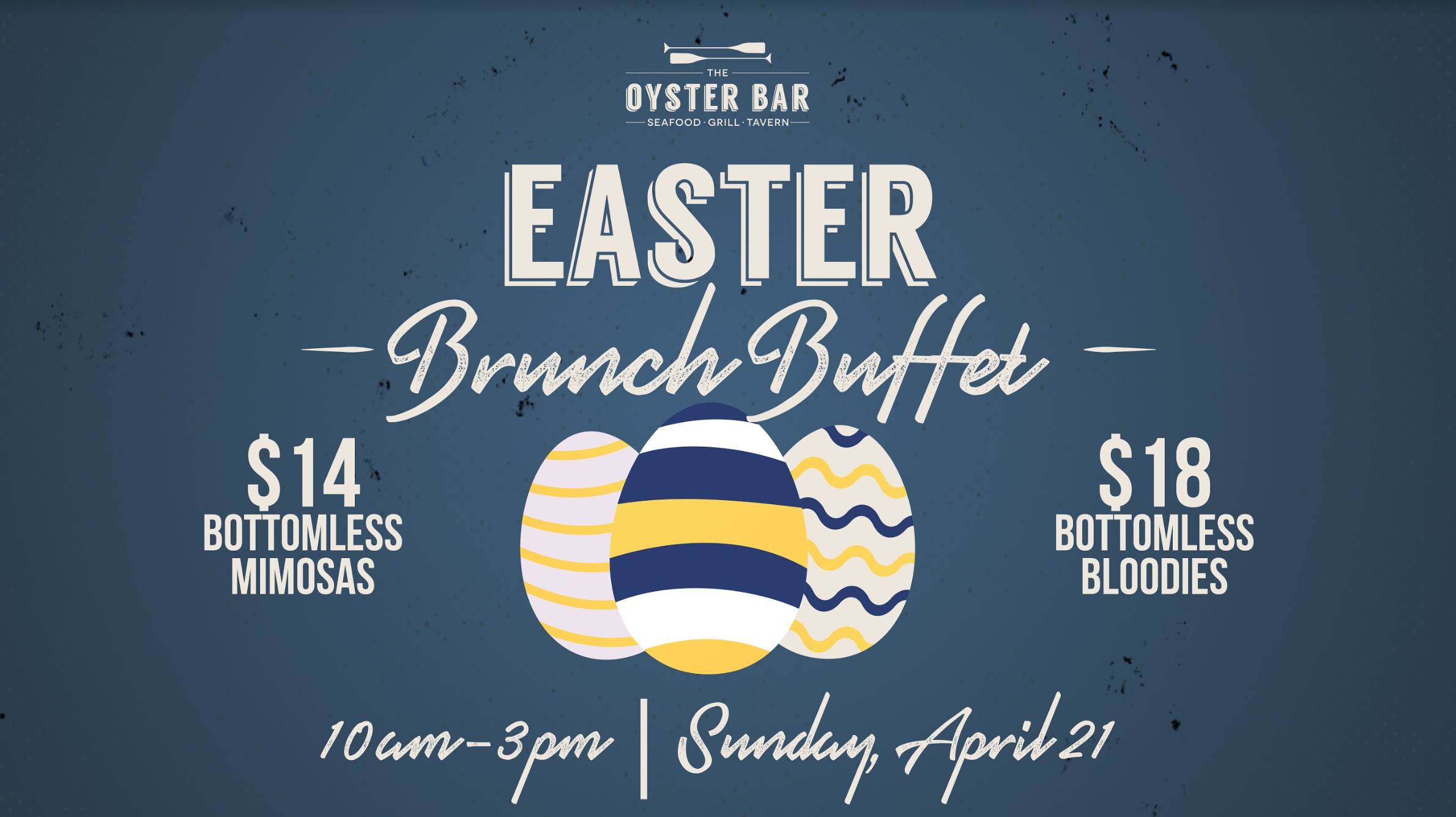 The Oyster Bar to Feature Brunch & Bubbly this Easter