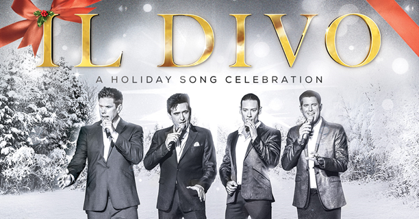 Il Divo Brings Holiday Cheer to St. Petersburg Friday, December 6th