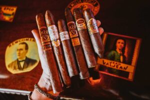 Cigars at Ruby's Elixir and Central Cigars in downtown St. Petersburg, FL