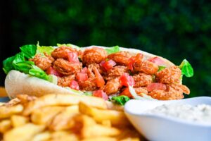 Po Boy at the Oyster Bar in downtown St. Petersburg, FL