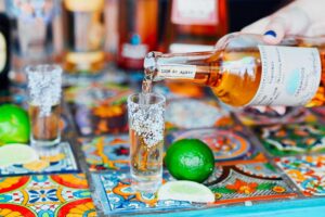 Tequila at Nueva Cantina
