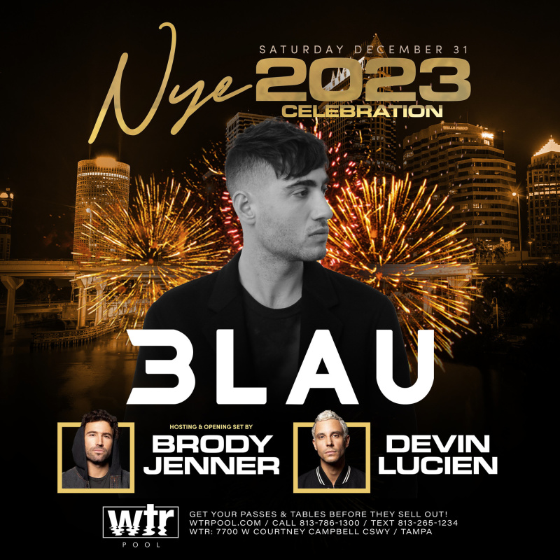 Brody Jenner, Devin Lucien, and 3LAU to Ring In the New Year at WTR