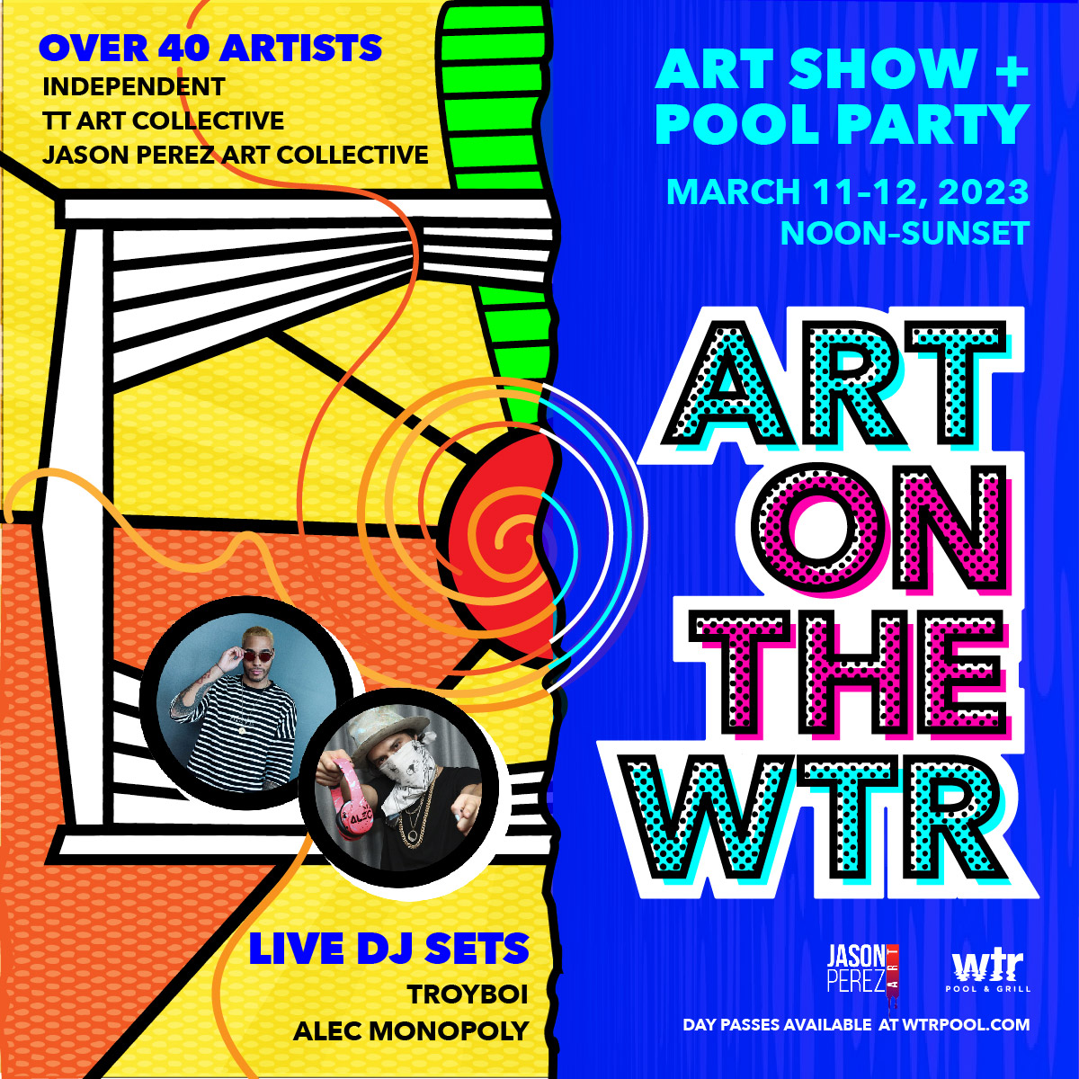 Tampa Bay’s WTR Pool to Host Art Show this Spring