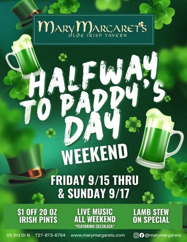 Halfway to St. Paddy’s Day Kicks off at Mary Margaret’s This Weekend