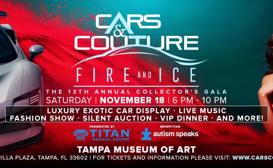 Tampa Museum of Art to Host the 13th Annual Cars & Couture November 18th