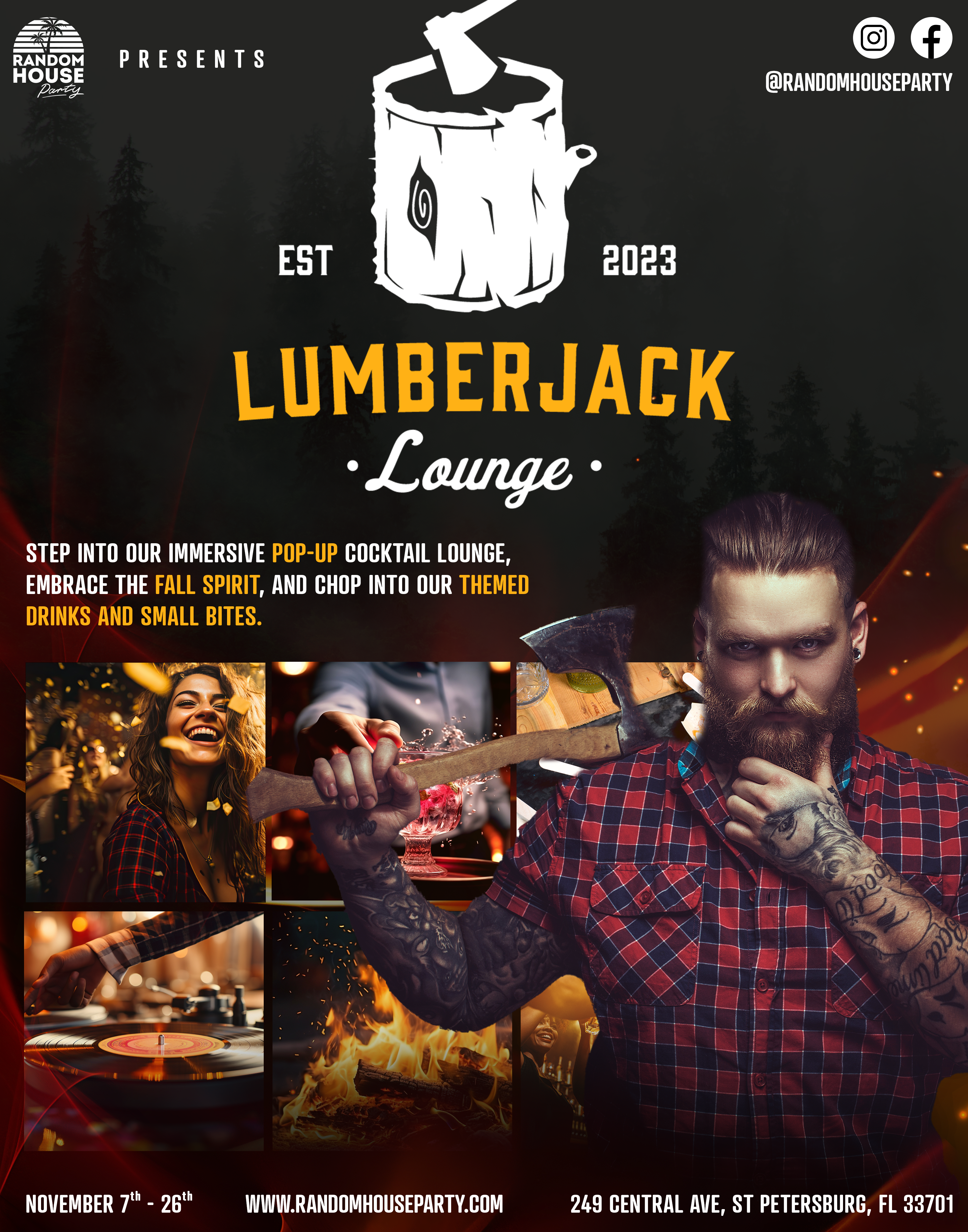 Lumberjack Lounge Opens Doors to Public November 8th