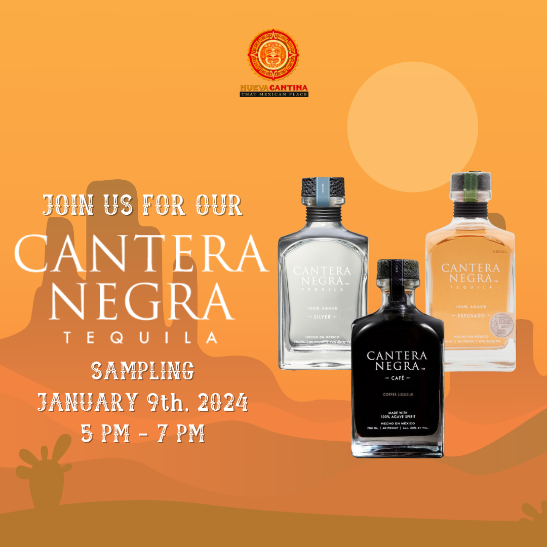 Nueva Cantina Hosts Cantera Negra Tequila Tasting and Debuts January Cocktails: Spicy Resolutions, Party Like Its 1999 and More