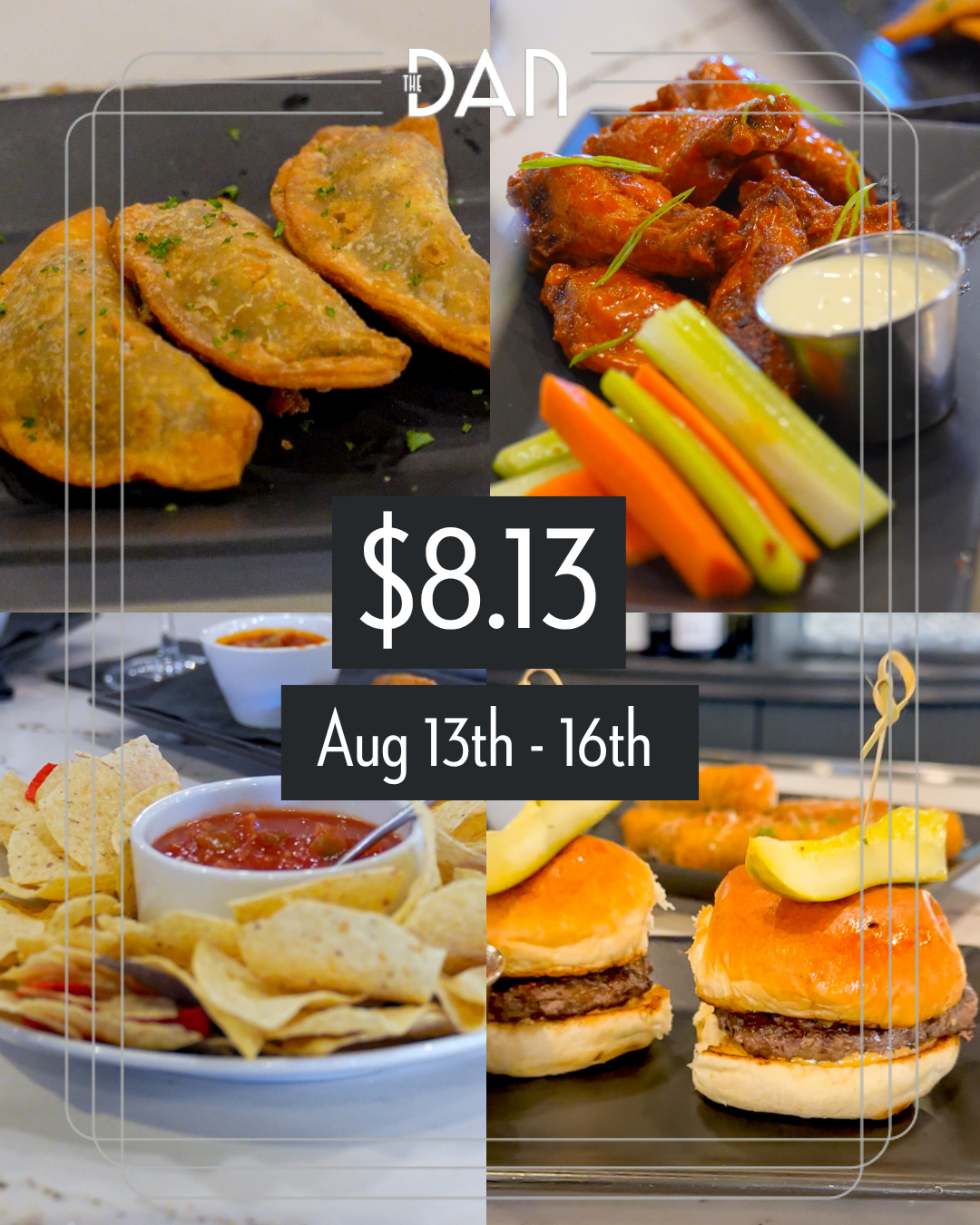 The Dan Celebrates Tampa’s 813 Day With Five Dishes, Each Only Just $8.13